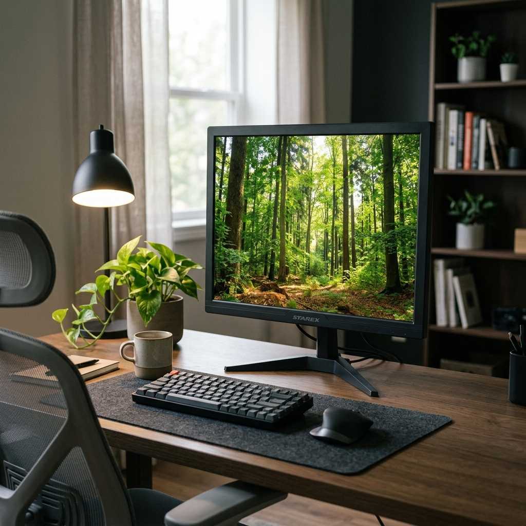 Compact Workspace Footprint