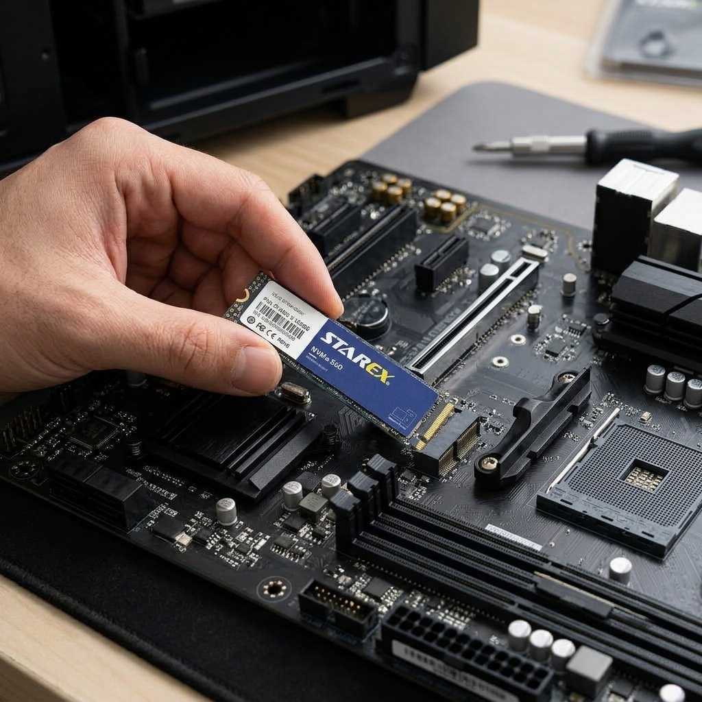 Direct Motherboard NVMe Mount